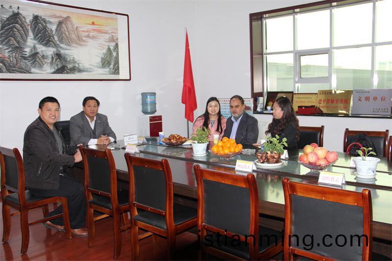 外籍客戶參觀考察